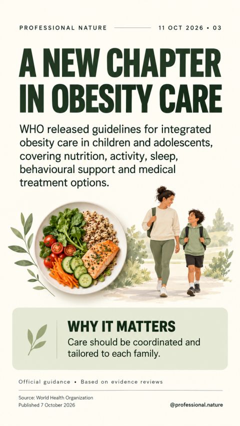 Childhood obesity care illustrated by a healthy meal and a mother walking outdoors with her child